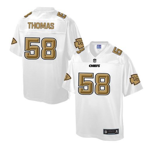 Nike Chiefs #58 Derrick Thomas White Men's NFL Pro Line Fashion Game Jersey Nike Chiefs #58 Derrick Thomas White Men's NFL Pro Line Fashion Game Jersey