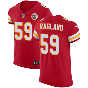 Nike Chiefs #59 Reggie Ragland Red Team Color Men's Stitched NFL Vapor Untouchable Elite Jersey