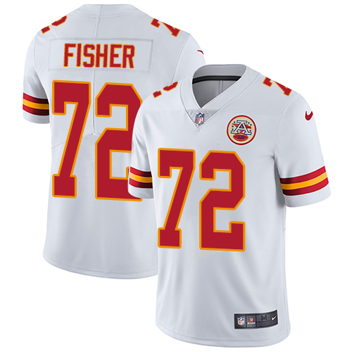 Nike Chiefs #72 Eric Fisher White Youth Stitched NFL Vapor Untouchable Limited Jersey Nike Chiefs #72 Eric Fisher White Youth Stitched NFL Vapor Untouchable Limited Jersey