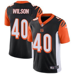 Nike Cincinnati Bengals #40 Brandon Wilson Men's Limited Black Team Color Vapor Untouchable Jersey Nike Cincinnati Bengals #40 Brandon Wilson Men's Limited Black Team Color Vapor Untouchable Jersey