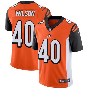 Nike Cincinnati Bengals #40 Brandon Wilson Men's Limited Orange Vapor Untouchable Jersey Nike Cincinnati Bengals #40 Brandon Wilson Men's Limited Orange Vapor Untouchable Jersey
