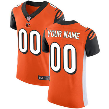 Nike Cincinnati Bengals Elite Orange Alternate Men's Jersey NFL  Vapor Untouchable Customized jerseys