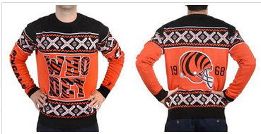 Nike Cincinnati Bengals Men''s Ugly Sweater Nike Cincinnati Bengals Men''s Ugly Sweater