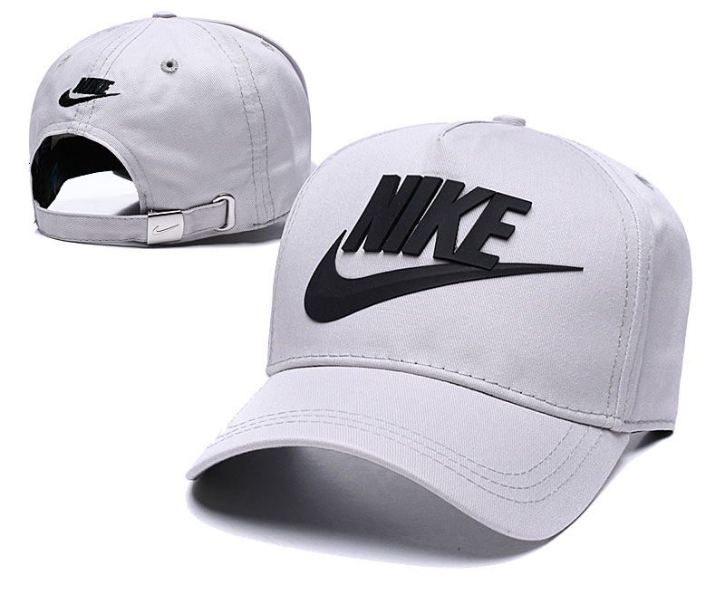 Nike Classic Gray Peaked Adjustable Hat TX Nike Classic Gray Peaked Adjustable Hat TX