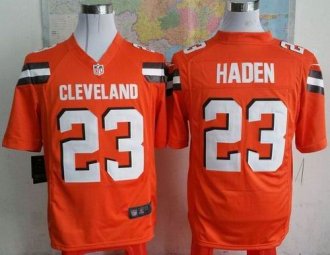 Nike Cleveland Browns #23 Joe Haden Orange Alternate Men's Stitched NFL Game Jersey Nike Cleveland Browns #23 Joe Haden Orange Alternate Men's Stitched NFL Game Jersey