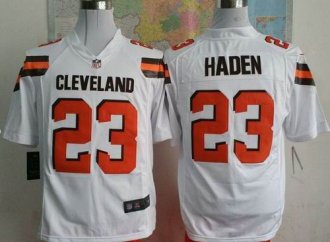 Nike Cleveland Browns #23 Joe Haden White Men's Stitched NFL Game Jersey Nike Cleveland Browns #23 Joe Haden White Men's Stitched NFL Game Jersey