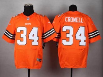 Nike Cleveland Browns #34 Isaiah Crowell Orange Alternate NFL Elite Jersey Nike Cleveland Browns #34 Isaiah Crowell Orange Alternate NFL Elite Jersey