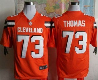 Nike Cleveland Browns #73 Joe Thomas Orange Alternate Men's Stitched NFL Game Jersey Nike Cleveland Browns #73 Joe Thomas Orange Alternate Men's Stitched NFL Game Jersey
