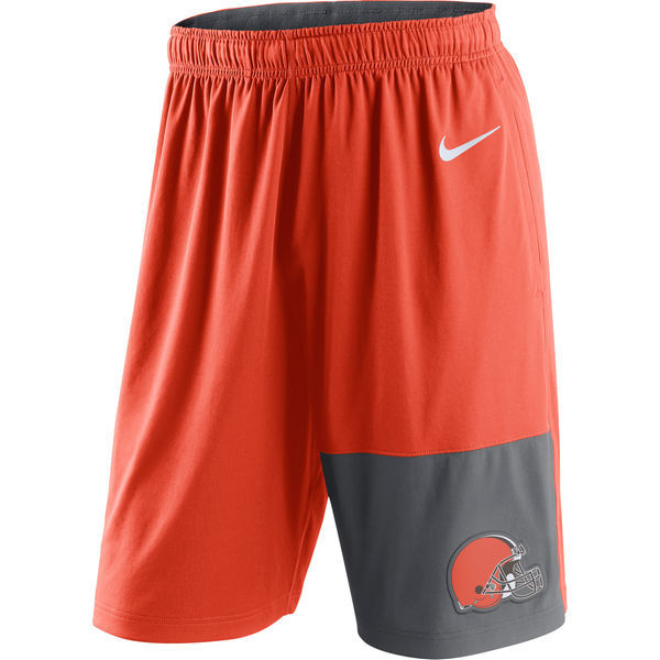 Nike Cleveland Browns Orange NFL Shorts Nike Cleveland Browns Orange NFL Shorts