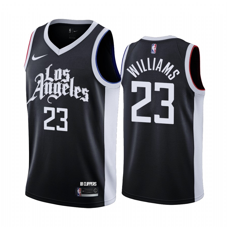 Nike Clippers #23 Lou Williams Black NBA Swingman 2020-21 City Edition Jersey Nike Clippers #23 Lou Williams Black NBA Swingman 2020-21 City Edition Jersey