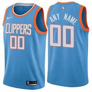 Nike Clippers Blue NBA Swingman City Edition Custom Jersey Nike Clippers Blue NBA Swingman City Edition Custom Jersey
