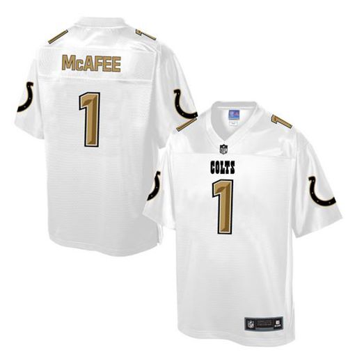 Nike Colts #1 Pat McAfee White Men's NFL Pro Line Fashion Game Jersey Nike Colts #1 Pat McAfee White Men's NFL Pro Line Fashion Game Jersey