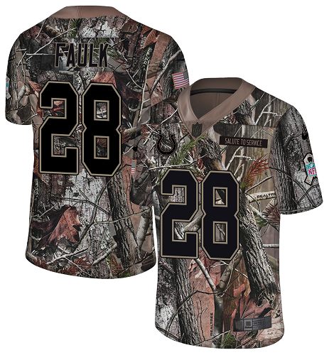 Nike Colts #28 Marshall Faulk Camo Men's Stitched NFL Limited Rush Realtree Jersey Nike Colts #28 Marshall Faulk Camo Men's Stitched NFL Limited Rush Realtree Jersey