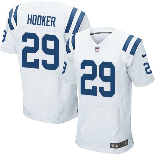 Nike Colts #29 Malik Hooker White Men's Stitched NFL Elite Jersey Nike Colts #29 Malik Hooker White Men's Stitched NFL Elite Jersey