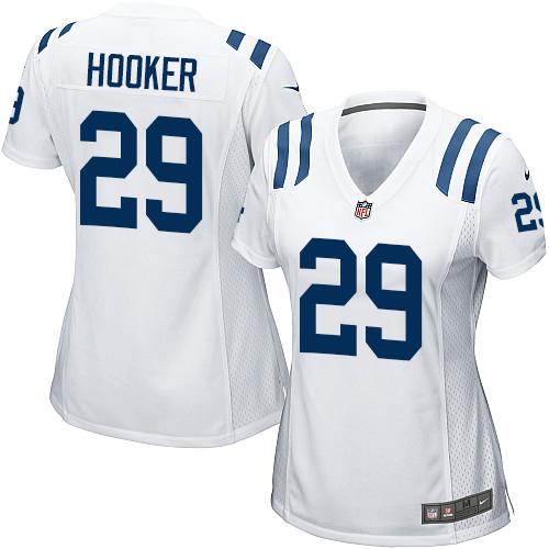Nike Colts #29 Malik Hooker White Women's Stitched NFL Elite Jersey