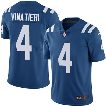 Nike Colts #4 Adam Vinatieri Royal Blue Team Color Youth Stitched NFL Vapor Untouchable Limited Jersey Nike Colts #4 Adam Vinatieri Royal Blue Team Color Youth Stitched NFL Vapor Untouchable Limited Jersey