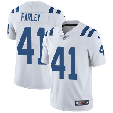 Nike Colts #41 Matthias Farley White Men's Stitched NFL Vapor Untouchable Limited Jersey Nike Colts #41 Matthias Farley White Men's Stitched NFL Vapor Untouchable Limited Jersey