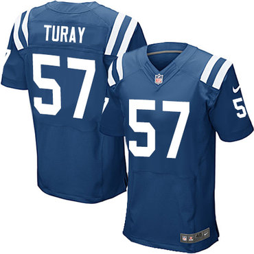 Nike Colts #57 Kemoko Turay Royal Blue Team Color Men's Stitched NFL Elite Jersey Nike Colts #57 Kemoko Turay Royal Blue Team Color Men's Stitched NFL Elite Jersey