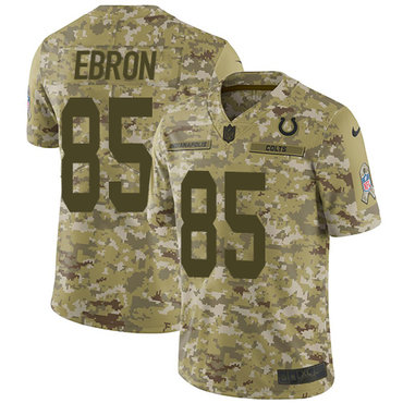 Nike Colts #85 Eric Ebron Camo Men's Stitched NFL Limited 2018 Salute To Service Jersey Nike Colts #85 Eric Ebron Camo Men's Stitched NFL Limited 2018 Salute To Service Jersey