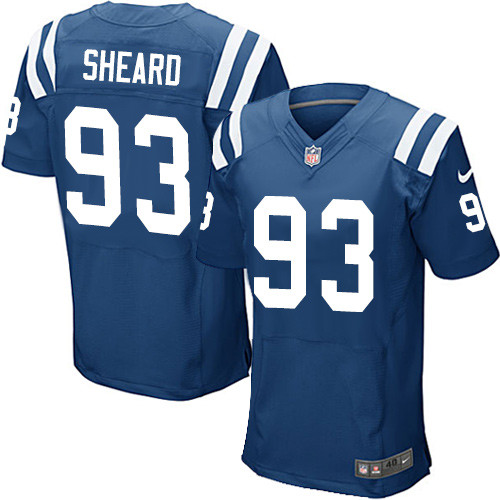 Nike Colts #93 Jabaal Sheard Royal Blue Team Color Men's Stitched NFL Elite Jersey Nike Colts #93 Jabaal Sheard Royal Blue Team Color Men's Stitched NFL Elite Jersey