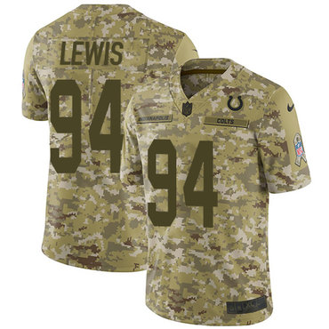 Nike Colts #94 Tyquan Lewis Camo Men's Stitched NFL Limited 2018 Salute To Service Jersey Nike Colts #94 Tyquan Lewis Camo Men's Stitched NFL Limited 2018 Salute To Service Jersey