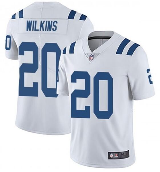 Nike Colts 20 Jordan Wilkins White Vapor Untouchable Limited Jersey Nike Colts 20 Jordan Wilkins White Vapor Untouchable Limited Jersey