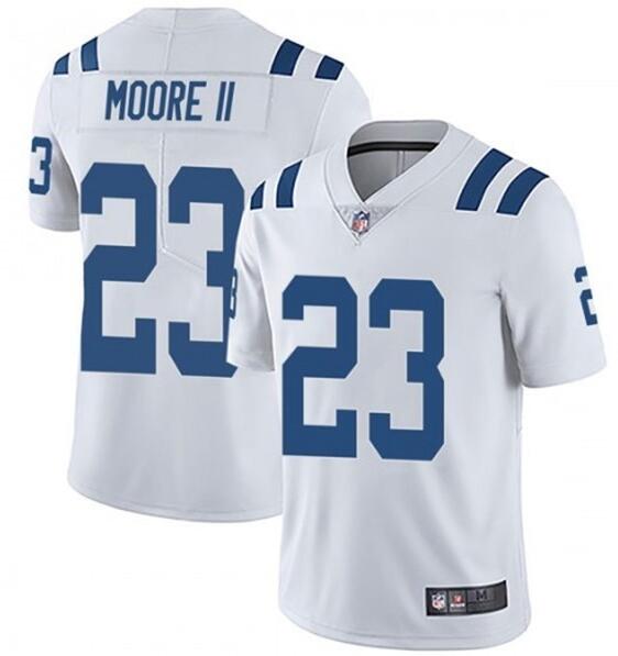 Nike Colts 23 Kenny Moore II White Vapor Untouchable Limited Jersey Nike Colts 23 Kenny Moore II White Vapor Untouchable Limited Jersey