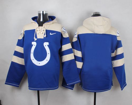 Nike Colts Blank Royal Blue Player Pullover NFL Hoodie Nike Colts Blank Royal Blue Player Pullover NFL Hoodie