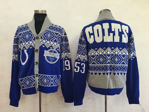 Nike Colts Men's Ugly Sweater Nike Colts Men's Ugly Sweater