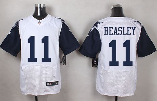 Nike Cowboys #11 Cole Beasley White Men's Stitched NFL Elite Rush Jersey Nike Cowboys #11 Cole Beasley White Men's Stitched NFL Elite Rush Jersey