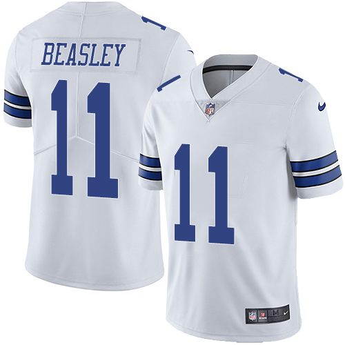 Nike Cowboys #11 Cole Beasley White Men's Stitched NFL Vapor Untouchable Limited Jersey Nike Cowboys #11 Cole Beasley White Men's Stitched NFL Vapor Untouchable Limited Jersey
