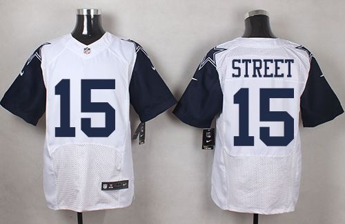 Nike Cowboys #15 Devin Street White Men's Stitched NFL Elite Rush Jersey Nike Cowboys #15 Devin Street White Men's Stitched NFL Elite Rush Jersey