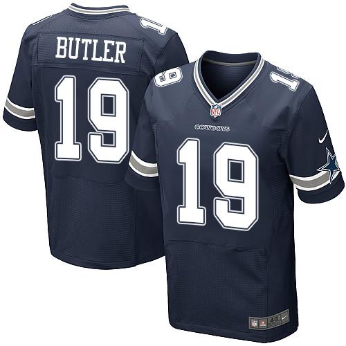 Nike Cowboys #19 Brice Butler Navy Blue Team Color Men's Stitched NFL Elite Jersey Nike Cowboys #19 Brice Butler Navy Blue Team Color Men's Stitched NFL Elite Jersey