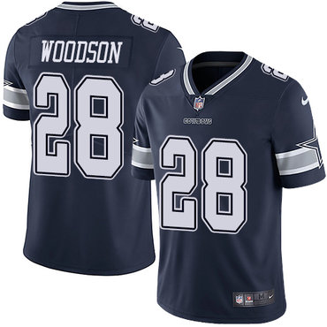 Nike Cowboys #28 Darren Woodson Navy Blue Team Color Men's Stitched NFL Vapor Untouchable Limited Jersey Nike Cowboys #28 Darren Woodson Navy Blue Team Color Men's Stitched NFL Vapor Untouchable Limited Jersey
