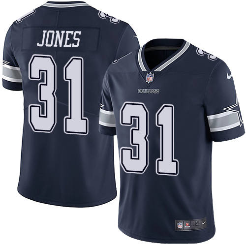 Nike Cowboys #31 Byron Jones Navy Blue Team Color Men's Stitched NFL Vapor Untouchable Limited Jersey Nike Cowboys #31 Byron Jones Navy Blue Team Color Men's Stitched NFL Vapor Untouchable Limited Jersey