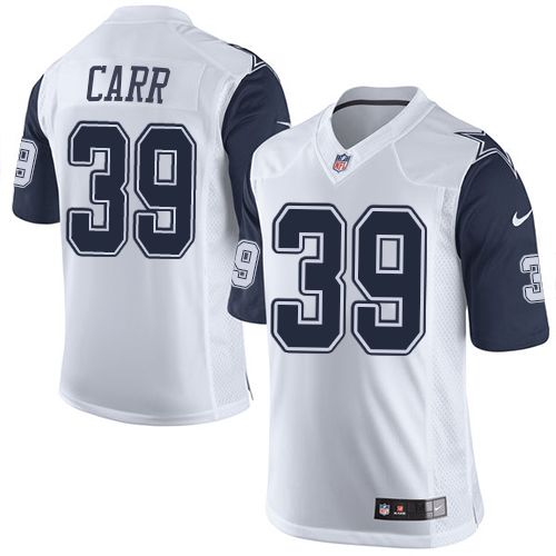 Nike Cowboys #39 Brandon Carr White Men's Stitched NFL Limited rush jerseys Nike Cowboys #39 Brandon Carr White Men's Stitched NFL Limited rush jerseys