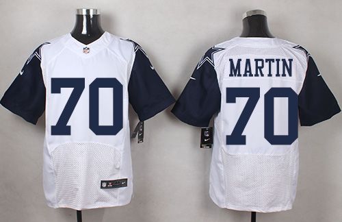 Nike Cowboys #70 Zack Martin White Men's Stitched NFL Elite Rush jerseys Nike Cowboys #70 Zack Martin White Men's Stitched NFL Elite Rush jerseys