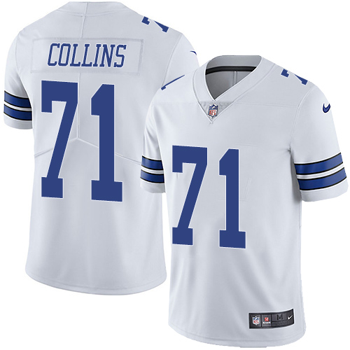 Nike Cowboys #71 La'el Collins White Men's Stitched NFL Vapor Untouchable Limited Jersey Nike Cowboys #71 La'el Collins White Men's Stitched NFL Vapor Untouchable Limited Jersey