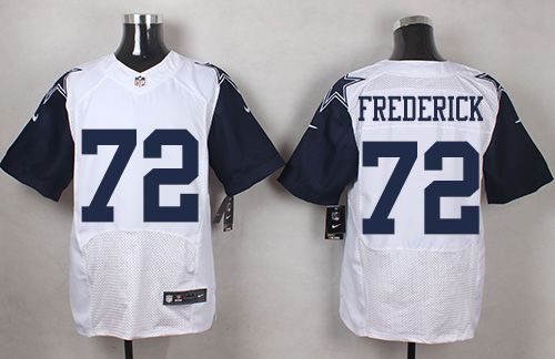 Nike Cowboys #72 Travis Frederick White Men's Stitched NFL Elite Rush jerseys Nike Cowboys #72 Travis Frederick White Men's Stitched NFL Elite Rush jerseys