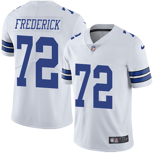 Nike Cowboys #72 Travis Frederick White Men's Stitched NFL Vapor Untouchable Limited Jersey Nike Cowboys #72 Travis Frederick White Men's Stitched NFL Vapor Untouchable Limited Jersey