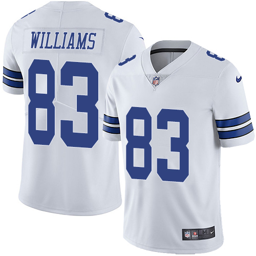 Nike Cowboys #83 Terrance Williams White Men's Stitched NFL Vapor Untouchable Limite Nike Cowboys #83 Terrance Williams White Men's Stitched NFL Vapor Untouchable Limite