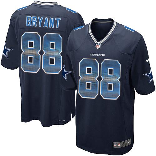Nike Cowboys #88 Dez Bryant Navy Blue Team Color Men's Stitched NFL Limited Strobe Jersey Nike Cowboys #88 Dez Bryant Navy Blue Team Color Men's Stitched NFL Limited Strobe Jersey