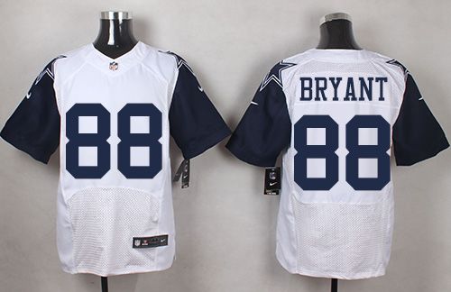 Nike Cowboys #88 Dez Bryant White Men's Stitched NFL Elite Rush jerseys Nike Cowboys #88 Dez Bryant White Men's Stitched NFL Elite Rush jerseys