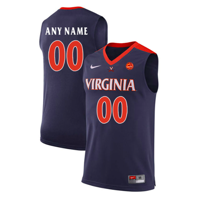 Nike Customize Mens Virginia Cavaliers College Basketball Jersey Nike Customize Mens Virginia Cavaliers College Basketball Jersey