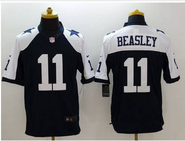 Nike Dallas Cowboys #11 Cole Beasley Navy Blue Thanksgiving Throwback Men's Stitched NFL Limited Jersey Nike Dallas Cowboys #11 Cole Beasley Navy Blue Thanksgiving Throwback Men's Stitched NFL Limited Jersey