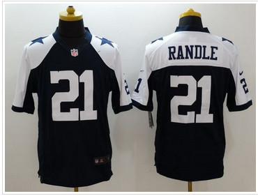 Nike Dallas Cowboys #21 Joseph Randle Navy Blue Thanksgiving Throwback Men's Stitched NFL Limited Jersey Nike Dallas Cowboys #21 Joseph Randle Navy Blue Thanksgiving Throwback Men's Stitched NFL Limited Jersey