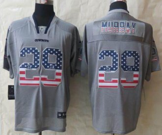 Nike Dallas Cowboys #29 DeMarco Murray Grey NFL Elite USA Flag Fashion Jersey Nike Dallas Cowboys #29 DeMarco Murray Grey NFL Elite USA Flag Fashion Jersey
