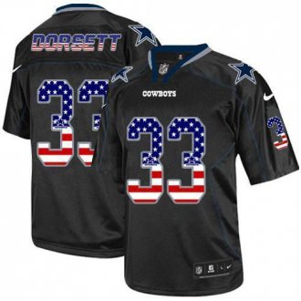 Nike Dallas Cowboys #33 Tony Dorsett Black NFL Elite USA Flag Fashion jersey Nike Dallas Cowboys #33 Tony Dorsett Black NFL Elite USA Flag Fashion jersey