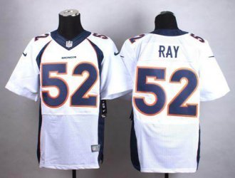 Nike Denver Broncos #52 Shane Ray White Men's Stitched NFL New Elite Jersey