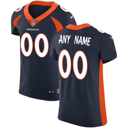 Nike Denver Broncos Elite Navy Blue Alternate Men's Jersey NFL Customized jerseys Nike Denver Broncos Elite Navy Blue Alternate Men's Jersey NFL Customized jerseys
